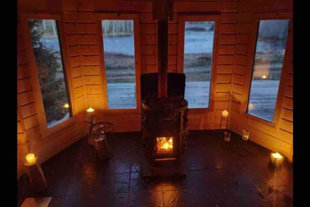 Lovely Cabin With A Beautiful View Over Byske River Exterior photo